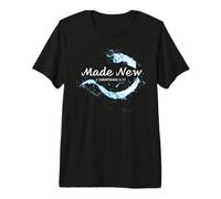 Made New in Christ Jesus: Christian Faith Baptism 2 Cor 5:17 Camiseta Premium