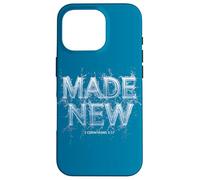 Made New in Christ Jesus: Christian Faith Baptism 2 Cor 5:17 Carcasa para iPhone 16 Pro
