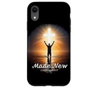 Made New in Christ Jesus: Christian Faith Baptism 2 Cor 5:17 Carcasa para iPhone XR