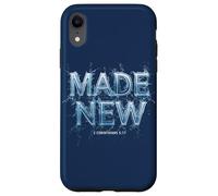 Made New in Christ Jesus: Christian Faith Baptism 2 Cor 5:17 Carcasa para iPhone XR