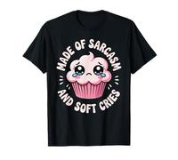 Made of Sarcasm and Soft Cries Mezcla Emocional Oscura - Camiseta