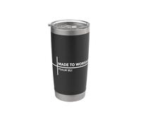 Made To Worship Vaso térmico de acero inoxidable de doble pared