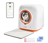 Made4Pets - Caja de arena autolimpiable, electrónica, manos libres, robot inteligente, autolimpiante, caja de arena