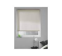 madecostore - Estor Enrollable de Tela Lisa, Color Beige, 124 x 190 cm, con Taladro