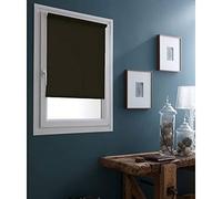 madecostore - Estor Enrollable Opaco Easy Uni Chocolate - 70 x 190 cm - Sin Perforaciones