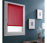 MADECOSTORE - Estor Enrollable para Estor, Color Rojo Cereza, 90 x 170 cm (Tela L87 cm)