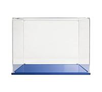 MADEHAY 3 mm Vitrina Acrílica Transparente Antipolvo,para Lego Modelo Serie 41699 41743 75571 75894 76104 80007. Grand Caja de Exhibición. Base Azul (1, 30x20x20cm)