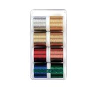 Madeira Caja metálica de regalo clásica 8 x 200 m bobinas poliéster multicolor 1600