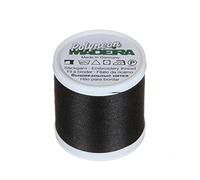 Madeira 9845 - 1641 2 Capas Polyneon poliéster Hilo de Bordar, 40 wt/135d 440 YD, Azul Negro