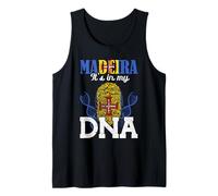 Madeira Es en mi Dna Madeira Camiseta sin Mangas