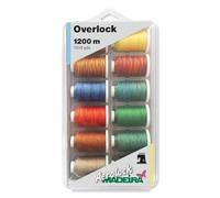 Madeira - Hilo de Coser Multicolor, Aerolock Miniking Box