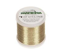 Madeira Metallic Thread 200 Meters-Light Gold