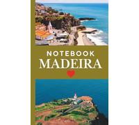Madeira Notebook: Madeira Island, Portugal: Scenic Island Views Journal | Lined Travel Notebook with Minimalist Palm Design | 5x8, 120 Pages