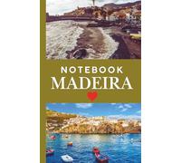 Madeira Notebook: Madeira Souvenir Notebook: Portugal Island Journal with Scenic Cover | Lined Pages, Minimalist Tropical Design | 5x8, 120 Pages