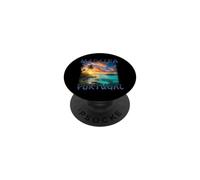 Madeira Portugal Atlántico Vacaciones Estilo Grunge PopSockets PopGrip Adhesivo