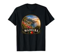 Madeira Portugal Isla Funchal Paraíso Paisaje Camiseta