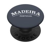 Madeira Portugal - Logotipo de Madeira Portugal CV2X PopSockets PopGrip Adhesivo