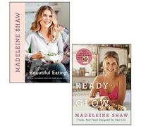 Madeleine Shaw 2 Books Collection Set(A Year of Beautiful Eating, Ready, Steady, Glow)