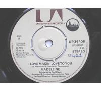 Madeline I Love Makin Love To You 7" United Artists UP36408 EX 1978 there is handwritten number on label and 2mm drill hole in label rim