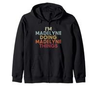 Madelyne Name Madelyne Personalized Name First Given Sudadera con Capucha