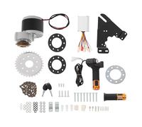 Madelynn Juego de conversión de bicicleta eléctrica, 250 W, 3300 rpm, juego de conversión de bicicleta 0,9 N·m, regulable sin niveles, kit de conversión de bicicleta con indicador LED, para una