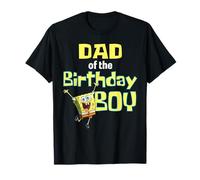 Mademark x SpongeBob SquarePants - Bob Esponja SquarePants Papá Del Cumpleaños Niño Camiseta