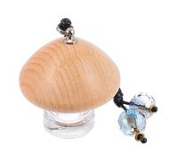 Madera Botella Colgante de Perfume Vacía de 5ml para Coche | Ajustable para Colgar, Diseño Mini Decorativo, Apta para Ventana y Armario