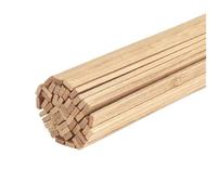 Madera De Balsa Palo Cuadrado De Madera for Hacer Accesorios De Construcción, Modelo De Garrote, 20-50 Uds.(2x5x200mm 50pcs)