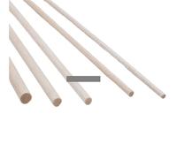 Madera De Balsa Palos De Clavijas Redondas De Madera De Balsa, Diámetro Largo De 330mm, D4/D5/D6/D8/D10/D12mm(D5mm 10pcs)