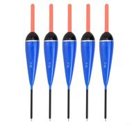 Madera de balsa para bobinas de pesca, paquete de 5 para métodos de pesca tradicionales y modernos, flotadores deslizantes ligeros con flotabilidad equilibrada de 2 g a 5 g (5 g)
