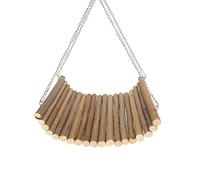 Madera de Conejo Balanceando una Habitación Grande Trepando por un Hámster de Madera para Hámsters, Ratas, Ratones de Carreras (15 * 30 cm) (15 * 35 cm) (20 * 30 cm)