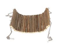Madera de Conejo Balanceando una Habitación Grande Trepando por un Hámster de Madera para Hámsters, Ratas, Ratones de Carreras (15 * 30 cm)