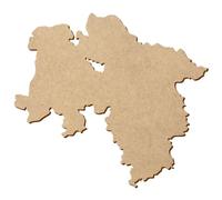 Madera MDF de Baja Sajonia - 5 - 50 cm de ancho, individualmente o en juego de 10, 25, 50 y 100 unidades. Para decorar y pintar. Pack de: 25 unidades, ancho: 20 cm de ancho