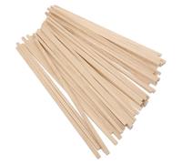 Madera Palos 50 Piezas Cuadrados de Manualida de s | Listones Rectangulares, Uso en Proyectos DIY y Modelismo, Material de Madera, Práctica Aplicación