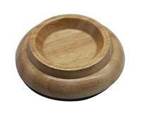 Madera Piano Caster tazas Piano Pad Upright Piano Caster tazas Muebles almohadillas de carga redonda Juego de 4