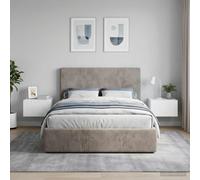 Madera Resistente Estante Flotante Rectangular con Cajón Blanco 49 x 34 5 x | Mesita de Noche de Pared 2 uds. Blanco Brillante, Estante Flotante con Cajón para Dormitorio y Sala, Organizador de Madera
