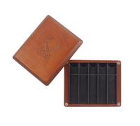 Madera Saxofón Clarinet Reeds Case Double-Sided Storage for Reeds Scratch-Resistant Water-Repellent Compatible with Alto Saxofón Bajo Clarinet and Oboe Durable and Robusto