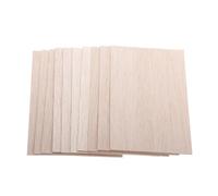 Madera sin terminar para bricolaje, 5-20 hojas de madera de 1-8 mm de grosor, 100/150/200/300 mm de largo, 100/200 mm de ancho, para manualidades, modelismo, aviones, ligeras (300 x 100 x 8 mm, 5