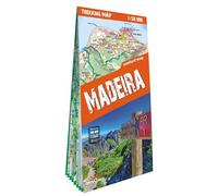 Madère 1/50.000 (carte grand format laminée trekking tQ). Madeira - Anglais: Madeira (Carte Trekking Terra Quest)