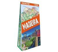 Madère 1/50 000 (carte grand format laminée trekking tQ) Madeira (Carte Trekking Terra Quest)