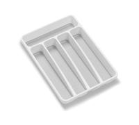 madesmart Mini Bandeja para Cubiertos en cajón, Color Blanco