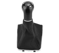 Madezz Perilla de cambio de marchas, 5 velocidades y 6 velocidades Perilla de cambio de marchas Polea protectora para Astra Corsa GTC 05-10(5 Speed)