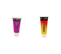 Madform Crema para Ayudar la Recuperación Muscular, de Forma Intensiva - 60 ml & Crema De Calentamiento Muscular - Efecto Calor, Naranja, 120 ml