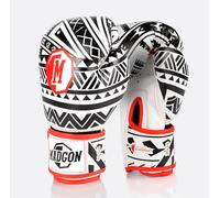 MADGON Guantes de boxeo premium de mejor material para una larga durabilidad, guantes de kickboxing para hombres y mujeres, para artes marciales, MMA, sparring, Muay Thai y Boxeo, 10, 12, 14, 16 oz