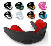 MADGON Protector bucal para una respiración ideal y fácil de ajustar. Protector bucal de diferentes formas. Para artes marciales, MMA, boxeo, kickboxing, hockey, fútbol - adultos