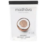 Madhava Naturally Sweet Organic Pure & Sin refinar azúcar de coco, 16 onzas