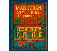 Madhubani style house coloring book