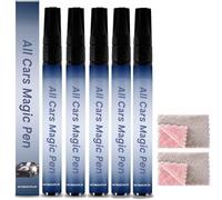Madinae Scratch Pen,Madinae Magic Car Scratch Removal Pen,Weatherproof Touch Up Paint Pens, Quick Fix For Scratches And Paint Damage,For Lasting Fits All Cars Colors (5pcs-b, size)