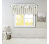 Madison Park JLA Home Inc Emilia - Válvula Trenzada con Cuentas Blancas de 127 x 66 cm