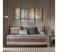 Madison Park - Juego de Cama para Todas Las Estaciones con Falda, Fundas a Juego, Almohada Decorativa, algodón, Multicolor, 190,5 x 99,1 cm